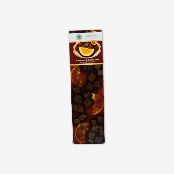 Shajara Natur-Seifenbarren Schokolade & Orange 1.5kg